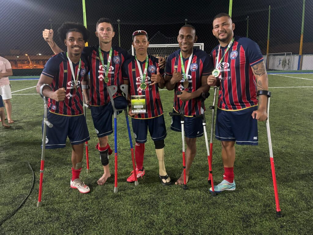 Dupla BAVI de futebol de amputados domina Copa Norte-Nordeste da modalidade