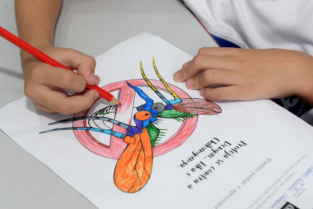 Semana de Arte e Educação alerta alunos das escolas municipais sobre combate ao Aedes Aegypti e arboviroses – Secretaria de Comunicação