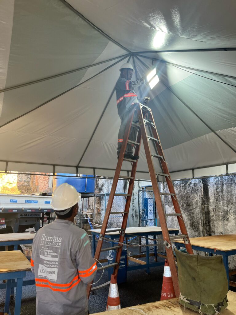 Iluminação é reforçada no Mercado do Peixe durante Viradão da Semana Santa – Secretaria de Comunicação