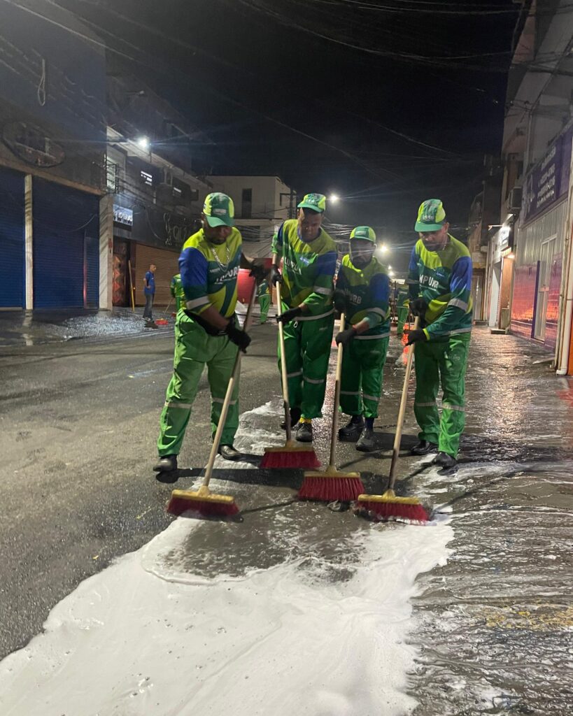 Limpurb leva “Grau da Madrugada” ao bairro da Liberdade nesta quarta (4) – Secretaria de Comunicação