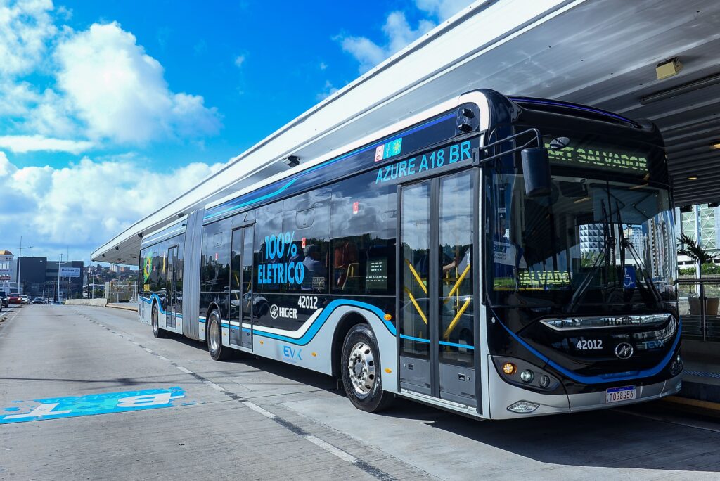 Testes com ônibus elétricos ajudam Salvador a avançar na mobilidade limpa – Secretaria de Comunicação