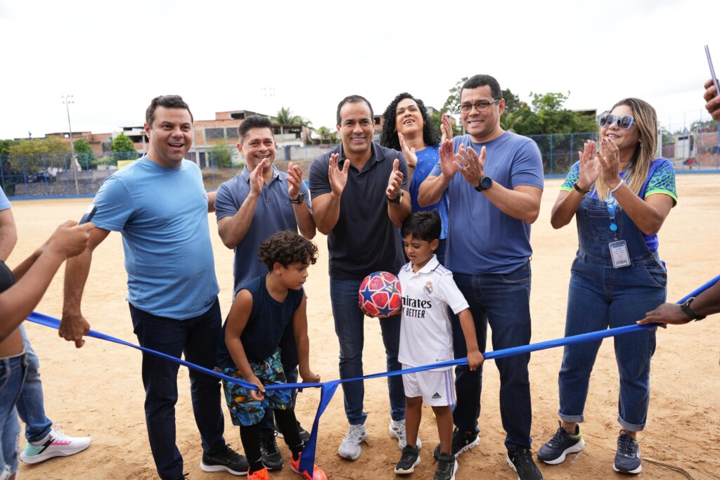 No Dia do Futebol, Valéria ganha campo completamente requalificado pela Prefeitura – Secretaria de Comunicação