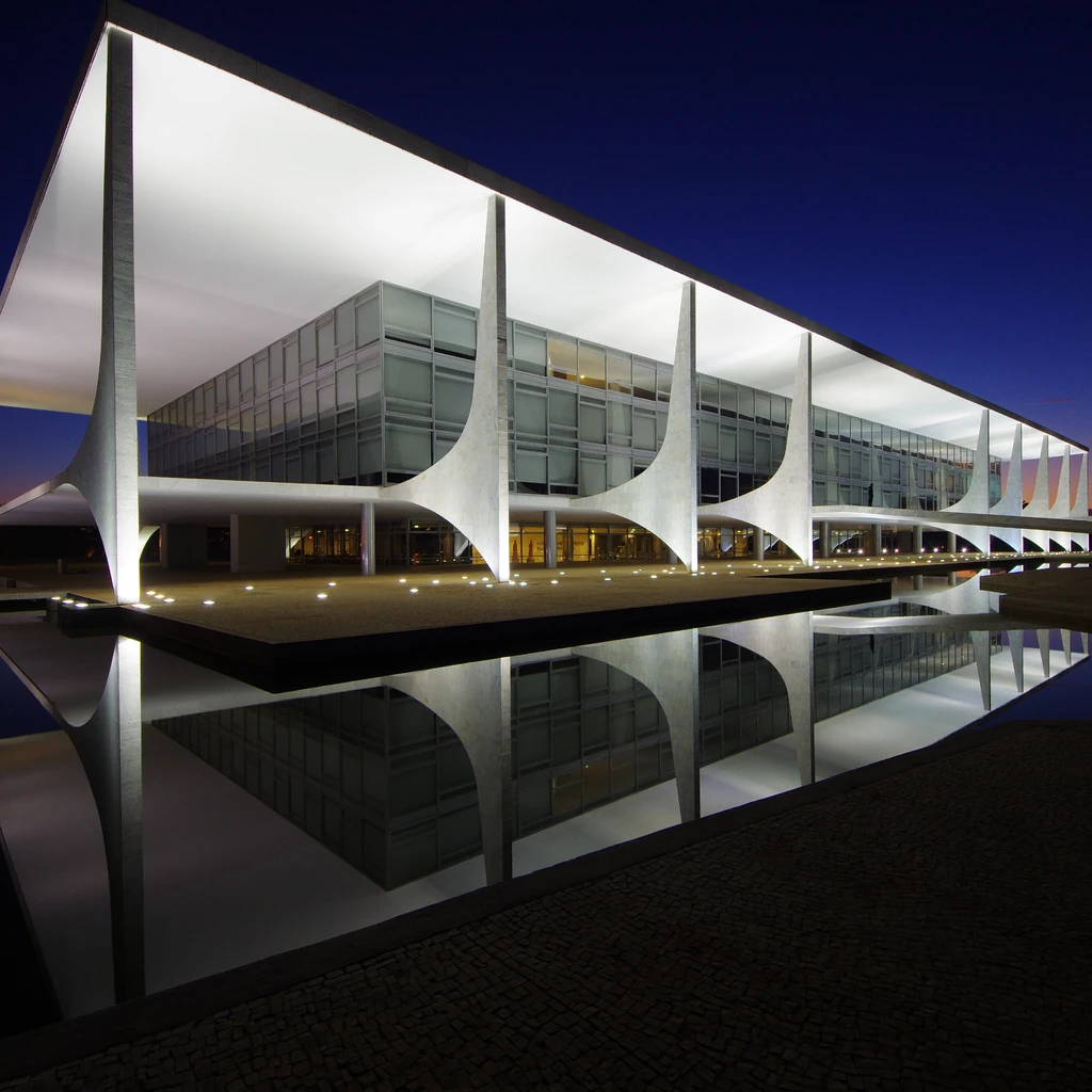 Palácio do Planalto em Brasília, alvo de plano de atentado desarticulado pela Operação Rede Interrompida