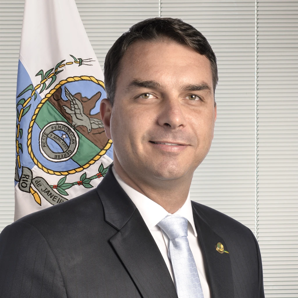 Flávio Bolsonaro, senador e candidato do PL à Presidência: candidato anuncia apoio a 47 candidatos ao Senado em todas as 27 unidades da federação
