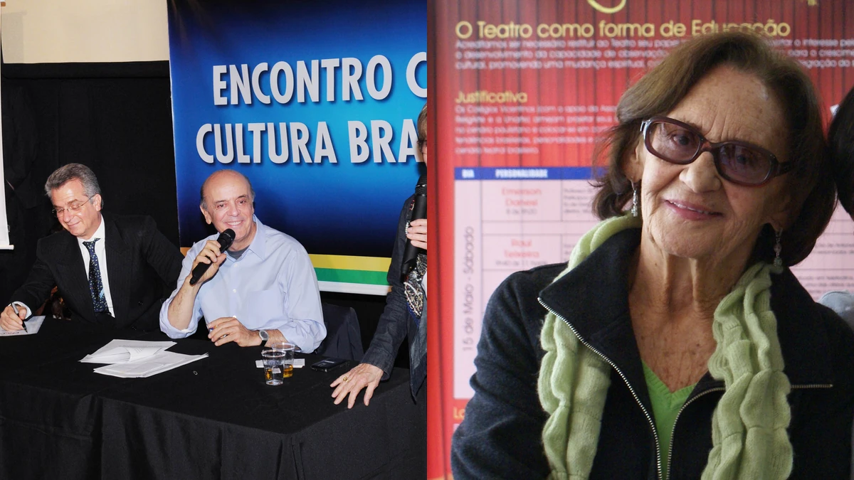 As atrizes Glória Menezes e Laura Cardoso, gigantes da dramaturgia brasileira que morreram com um dia de diferença em agosto de 2026