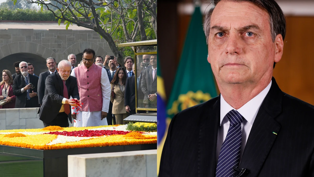 Presidente Lula e o ex-presidente Jair Bolsonaro, referências políticas adotadas por 28 candidatos sem parentesco como nome de urna nas eleições de 2026