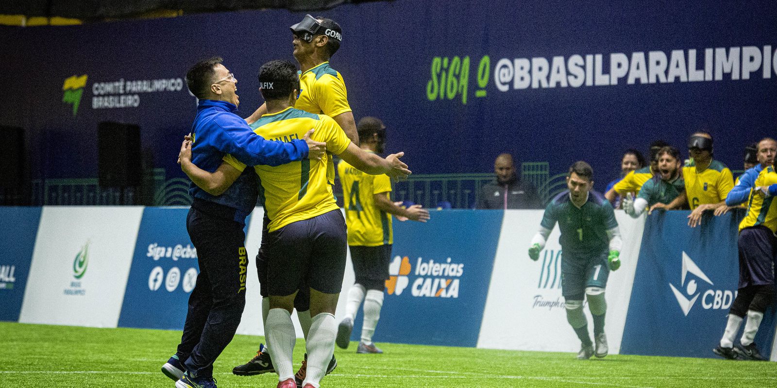 Futebol de cegos: Brasil vai à final da Copa América contra Colômbia